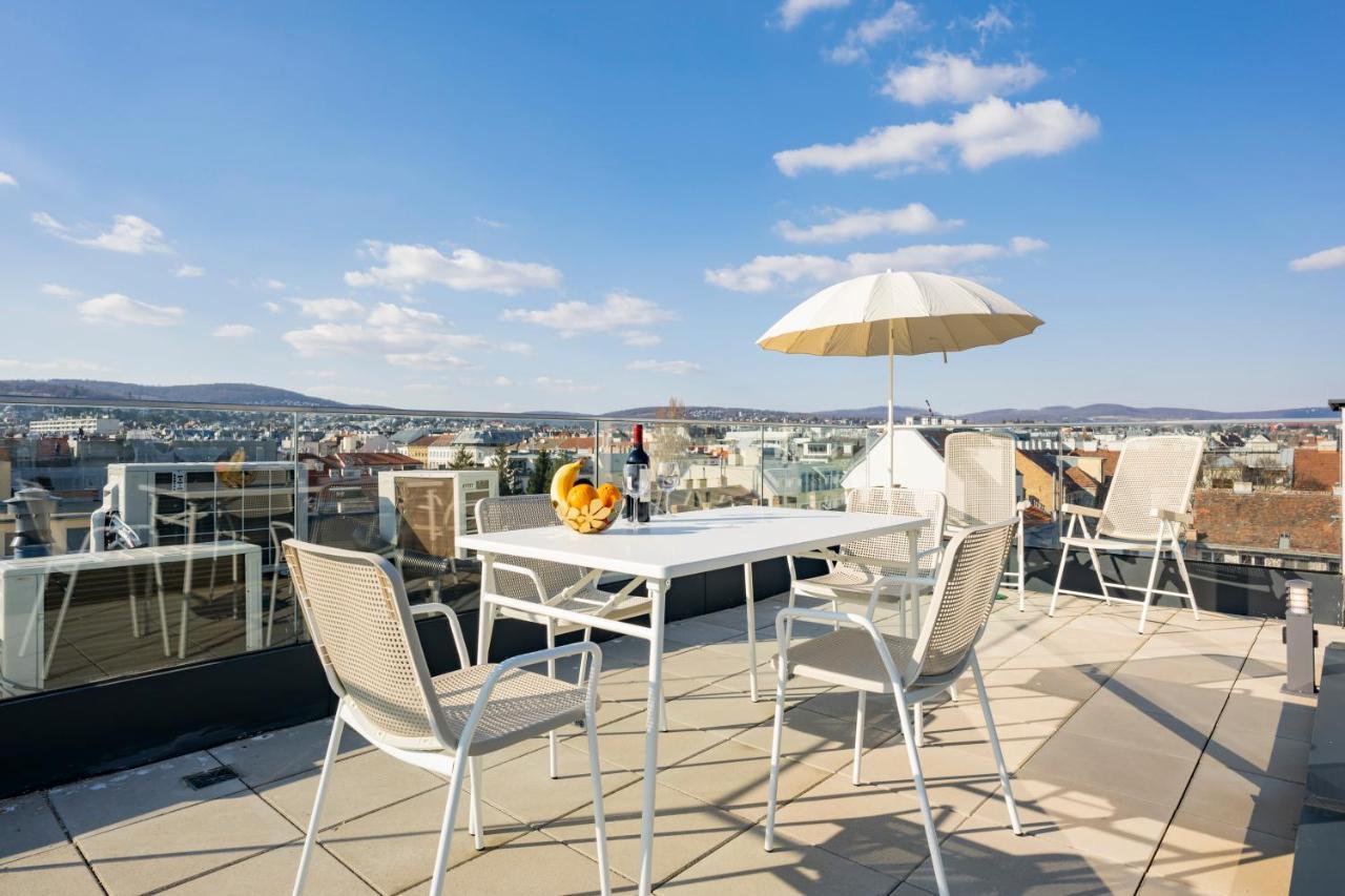 Rooftop Apartments Mit Grosser Terrasse Βιέννη Εξωτερικό φωτογραφία