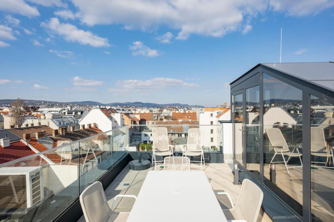 Rooftop Apartments Mit Grosser Terrasse Βιέννη Εξωτερικό φωτογραφία